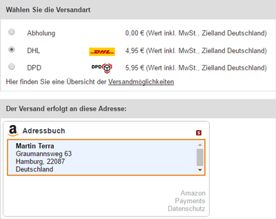 Amzn-payments shop-checkout widget-versand.png